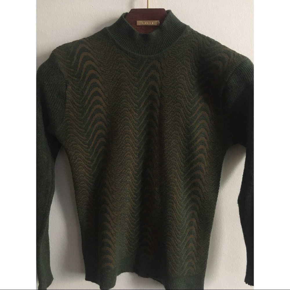 Missoni Like Wool Luxury Fitted Pullover - Sweater